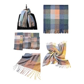 FULAR CUADROS - 3987